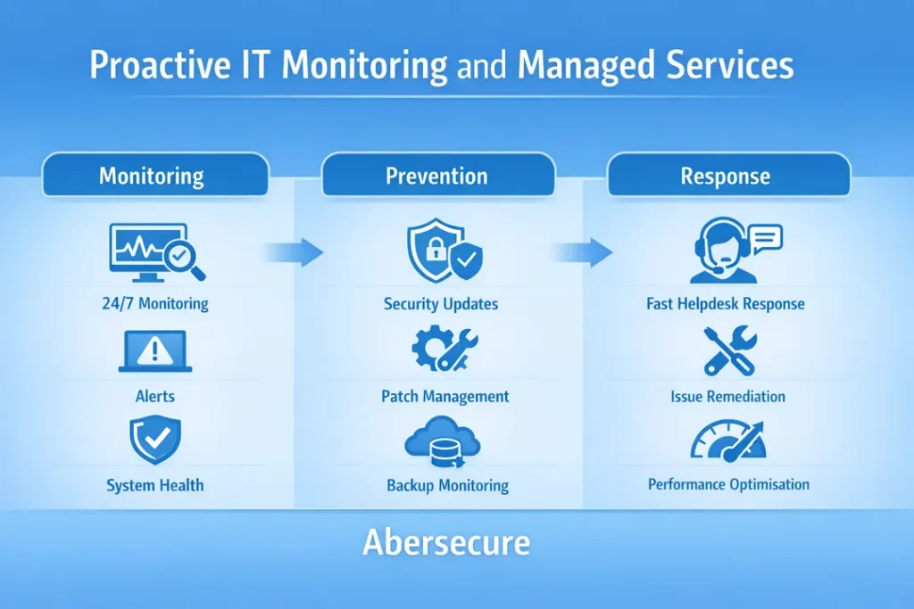 proactive IT monitoring and managed services infrastructure