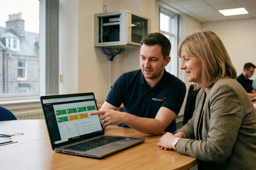 how to choose IT support for your business in Aberdeen with professional IT guidance