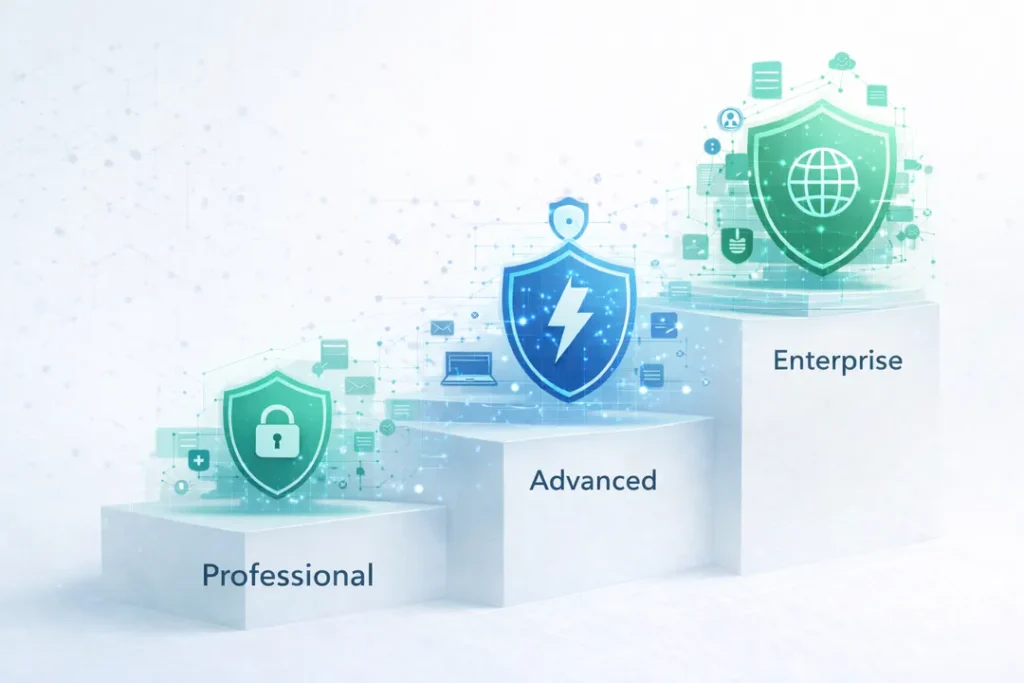 IT support packages for businesses in Aberdeen with different service levels