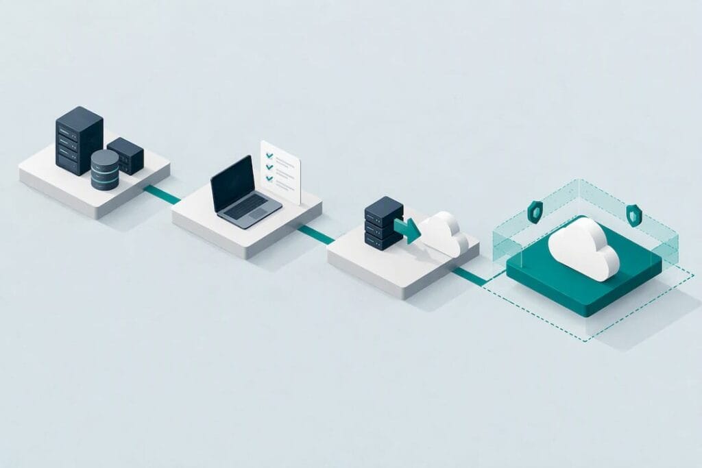 Geometric cloud migration checklist title card
