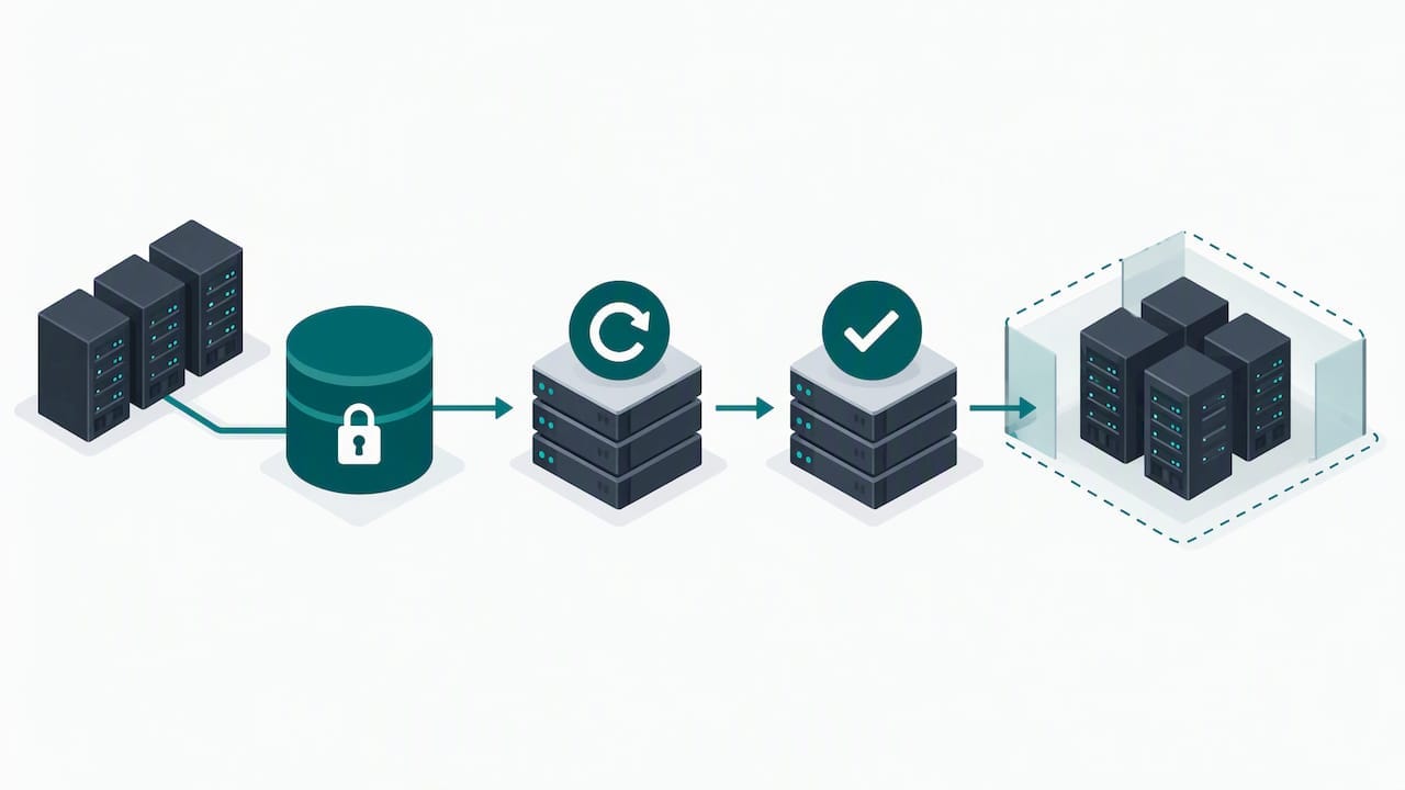 Backup restore verification process